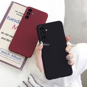 Soft Case Silikon Samsung Galaxy A15 4G / 5G Samsung A25 5G Samsung A35 5G Samsung A55 5G Samsung A75 5G Slim Matte Silikon Sandstone