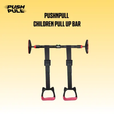 Pushnpull Pull Up Bar Gymnastic Rings With Adjustable Strap Fitness Equipment Thick Woven Nylon Webbing