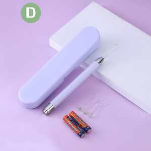 3LI ไม้แคะหู ที่แคะขี้หู ที่แคะหู ไม้แคะหูครบชุด ชุดไม้แคะหู  แคะหู พร้อมไฟ กำลังขยาย 8 เท่า มองเห็นชัดเจนยิ่งขึ้น หัวช้อนพลาสติกแบบนิ่ม