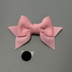 ✨🎀 Stylish 3D Lightweight Helmet Bow Ear Decor  Handmade Floral Accents Quick-Release Velcro  Durable Fashionable Motorcycle/Bike Helmet Accessories