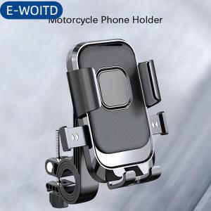 E-WOITD  Moto Bike người giữ điện thoại một tay hoạt động và 360 ° xoay người giữ điện thoại