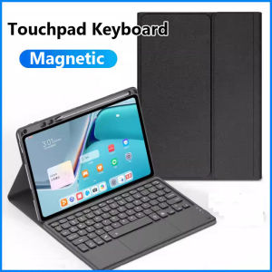 Detachable Wireless Bluetooth Touchpad Keyboard Case for Huawei Honor Pad 9 HEY2-W09 HEY-W19 12.1 inch with Pencil Holder Keyboard Casing