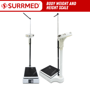 SURRMED Body Weighing Scale with Height Measurement | Accurate & Durable Health Assessment Tool