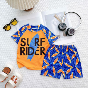DB6 Bộ đồ bơi cá mập cộc tay quần đùi RIOKIDS cho bé trai