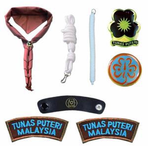 Tunas Puteri Complete Badges And Accessories Package