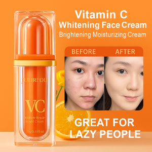 Quintuple Vitamin C Natural Brightening Cream Moisturizing And Nourishing Lazy Makeup Primer Isolation Concealer Anti Aging Cream五重维c素颜霜