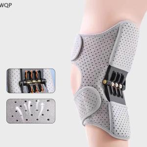 [WQP Fashion Store] Hot Sale Jewerry Powerful Rebound Springs Knee Assistive Device Non-Slip Breathable Knee Booster Adjustable Spring Stabilizer Brace Joint Support