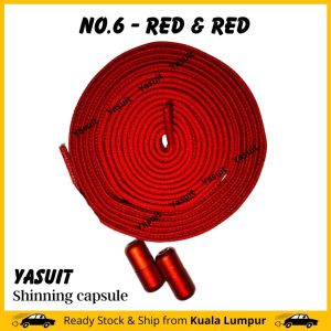Yasuit Shoelace Tali Kasut Shoe Lace Buckle Metal Capsule Adult Kid Colorful Good Quality Economy Ekonomi Ready Stock Malaysia Seller
