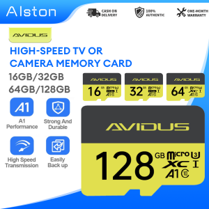 AVIDUS Micro SD Card 16GB 32GB 64GB 128GB Universal U3 TF Card For CCTV or Camera Class 10 120MB/S High-Speed Memory Card