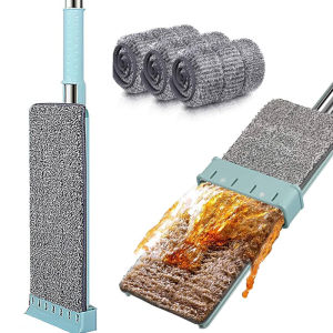Hands Free Wash Squeeze Mop 360 Degree Spin Mop Easy Self Wringing Cleaning Floor Mop Wet and Dry Dual Purpose