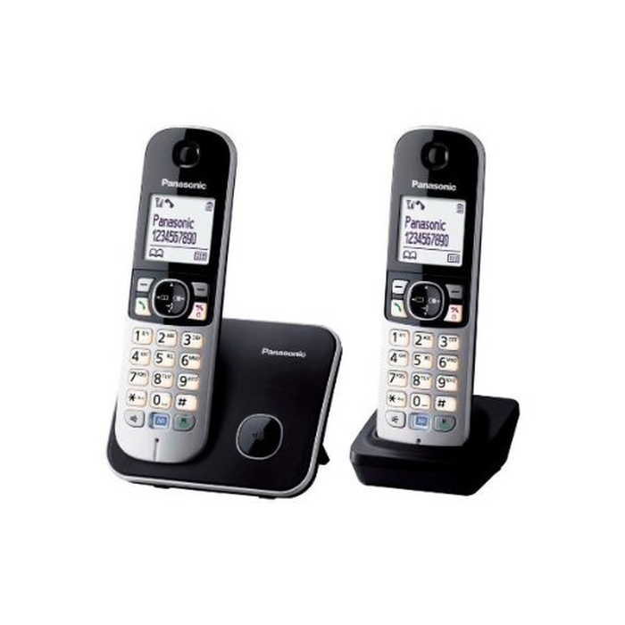 Téléphone Fixe Sans Fil Panasonic KX-TGB610SPW - Base + 1 Combiné - Identification Appelant, Blocage, Volume Amplifié - Résistant Aux Chocs, écran LCD