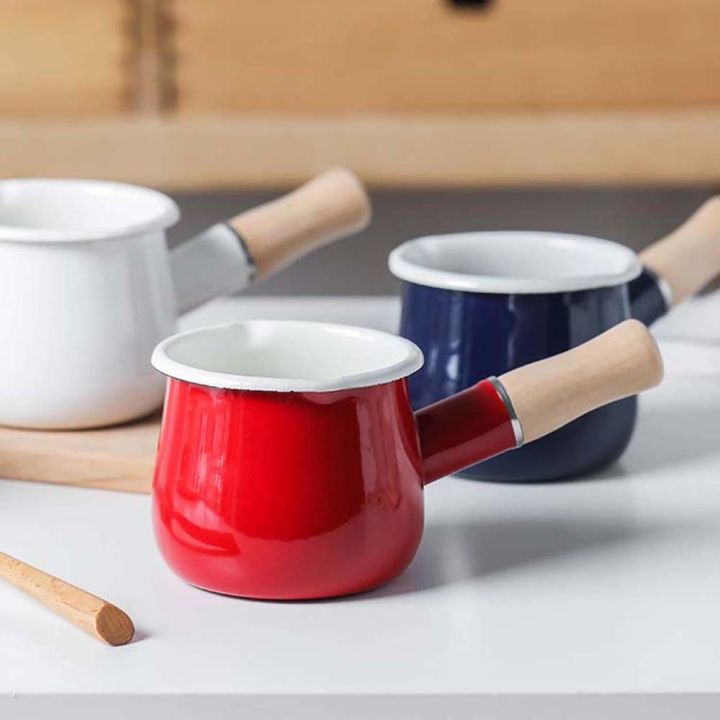 SDFBN Enamel 500ml Kitchen Accessories Breakfast For Gas Stove