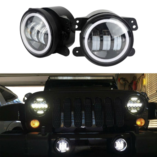 (จัดส่งจากกรุงเทพ)2PCS 4 inch 30W Led Fog Lamp Assembly Off Road Auto