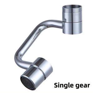 Robotic Arm Faucet Dual Mode Bathroom Sink Faucet Extender 1080° Swivel Sink Extension Strainer
