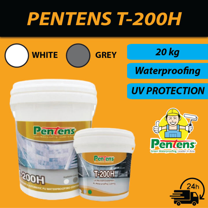 20KG PENTENS T-200H WATER PROOFING UV RESISTANT ELASTOMERIC PU (20 KG ...
