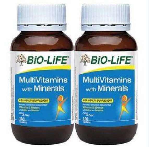 BiO-LiFE Multivitamins with Minerals Tablet 100s [EXP: 1/12/2024] | Lazada