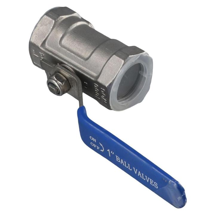 MISUPS 304 Stainless Steel Female x Female Thread Ball Valve 1 Inch