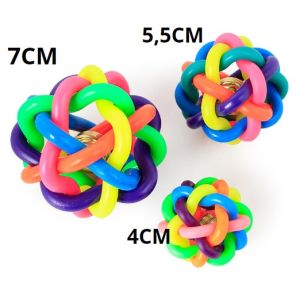 BANH CAO SU DẺO 7 MÀU - ĐỒ CHƠI CHO CHÓ