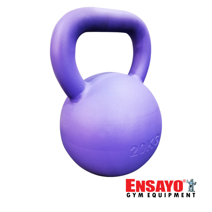 ENSAYO Steel KETTLEBELL 20Kg/44Lbs GRAVITY Cast Candy/ Competition KB ...