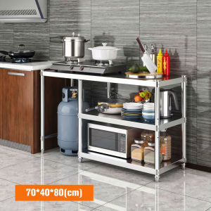 Gas stove rack heavy duty kitchen rack gas rack kitchen stainless steel bench rack shelf floor-standGas Stove Rack Heavy Duty Kitchen Rack Gas Rack Kitchen Stainless Steel Bench Rack