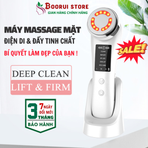 Máy đẩy tinh chất ion âm dương chăm sóc da mặt M80B máy massage điện di chăm sóc da chuyên nghiệp giúp làm sạch sâu và trẻ hóa làn da