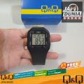 JAM TANGAN Q Q PRIA ORIGINAL QnQ M158 J003Y Q&Q M158J003Y Men NG - Hitam - Rubber - Jam dunia JD18 # Jam Tangan Pria Jam Pria Jam Tangan Anti Air + JAM TANGAN QQ M158 003Y JAM TANGAN QnQ M158 J003Y JAM TANGAN Q&Q M158J003Y S003. 