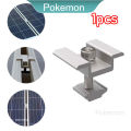 Solar Panel Mounting Accessory for L Foot Mid Clamp End Clamp Aluminum Rail Splice for solar install. 
