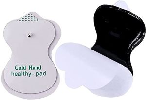 Gel Pad Pijat Refleksi Elektrik - Gold Hand Healthy Pad - Pemijat Terapi Tubuh Elektrik Anti Penuaan