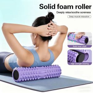 MUQZI Trigger Point Fitness Back Roll EVA Foam High Density Fitness Yoga Column Lightweight Non-slip Yoga Foam Roller Sports Supplies