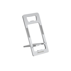 MeeGoo Universal Folding Adjustable Phone Holder Dock Portable Aluminum Alloy Non-slip Tablet Stand
