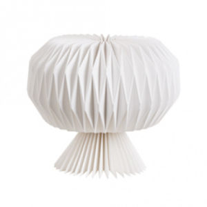 Handmade Paper Origami Mushroom Table Lamp Shade Decoration White Paper Origami Table Lamp Paper Pendant Lamp Shade