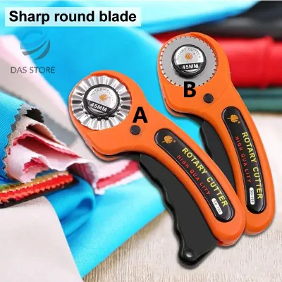 Rotary cutter model gerigi 45mm cutter skip porporasi tanda sobek tanda potong pada kertas kain lain lain