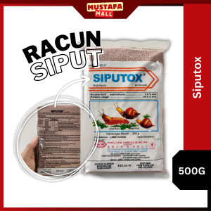 Racun Siputox 500g - Kawalan siput tanduk rintik kerang padi limau Afrika perlindungan perosak tumbuhan