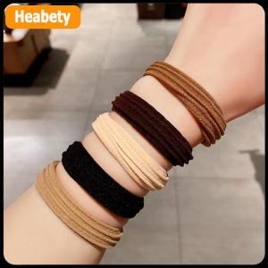 【2-3 days delivery】 10Pcs High Elastic Seamless Hair Rope For Women Girls Durable Ponytail Holder Simple Rubber Band Temperament Hair Accessories