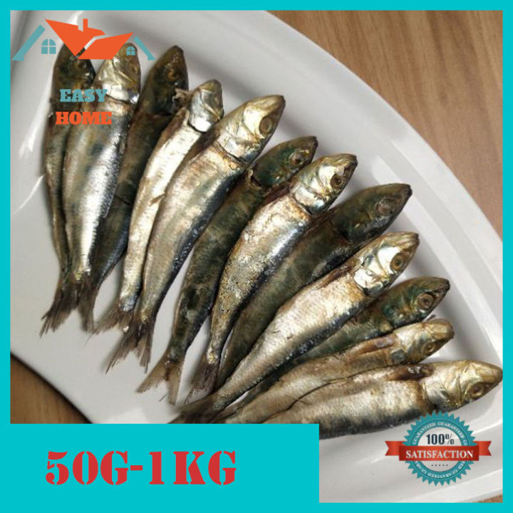 Easy Home 50g 100g 250g 500g 1kilo Salinas Tuyo Dried Fish Salinas