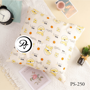 Sarung Bantal Sofa Kursi Motif PS-250 PESYENKU Aesthetic Kusyen Ukuran 40x40 Resleting Cushion Cover Serban estetik Maju Mandiri Sukamaju