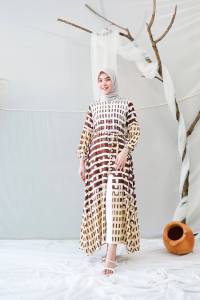 BELA MAXI DRESS GAMIS RAYON (BUSUI FRIENDLY)