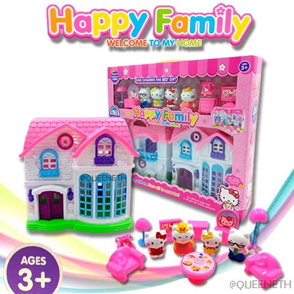 Hello kitty and friends dollhouse online