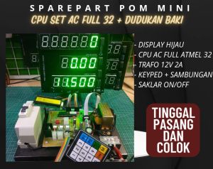 Paket Modul Plat Papan Cpu set Pertamini Pom Mini mantul
