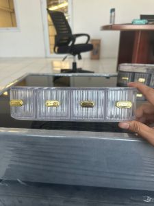 Rak Kosmetik / Organiser Tempat Make Up Crystal Transparan / Acrylic Clear Drawer Box Organizer