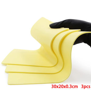 1/3/5pcs 30x20x0.3cm Blank Thick Tattoo Practice Skin Silicon Double Sides Big Size Tattoo Fake Leather for Permanent Makeup