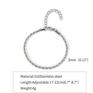 Elegant Twist Steel Bracelet for Women Gold-Plated Fashion Jewelry Gift Minimalist Classic Accessory