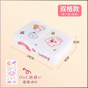 กล่องจัดระเบียบ กันฝุ่น มัลติฟังก์ชั่น ประเภทปุ่ม ตู้ข้างเตียง ของดี เป็นมิตรกับสิ่งแวดล้อม เรียบร้อย