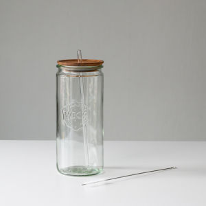 SIP & CAP WECK JAR / ขวดโหล WECK พร้อมฝาไม้ หลอดแก้ว และ แปรงล้างหลอด