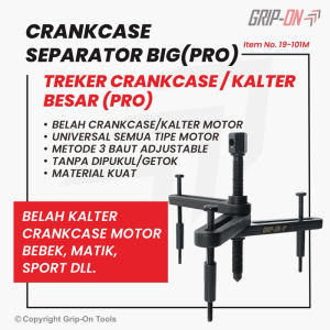 Grip-On Treker Belah Mesin Crankcase Separator Big Pro Lepas Rumah Mesin Krengkes Kalter (Besar)