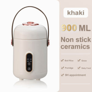 XIAO.MI 8 In 1 Multi Electric Stew Pot Electric Rice Cooker Porridge Soup Stew Lunch Electric Stew Pot Mini Electric Slow Cooker Rice cooker Baby Complementary Food Electric Stew Cooke 電燉鍋 迷你电炖锅 电饭盒