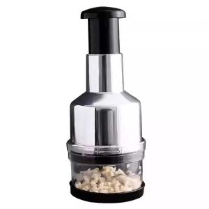 304 Stainless Steel Garlic Press Multi‑Function Mincer Easy To Clean for Onion Ginger Chili Meat Kitchen Gadget