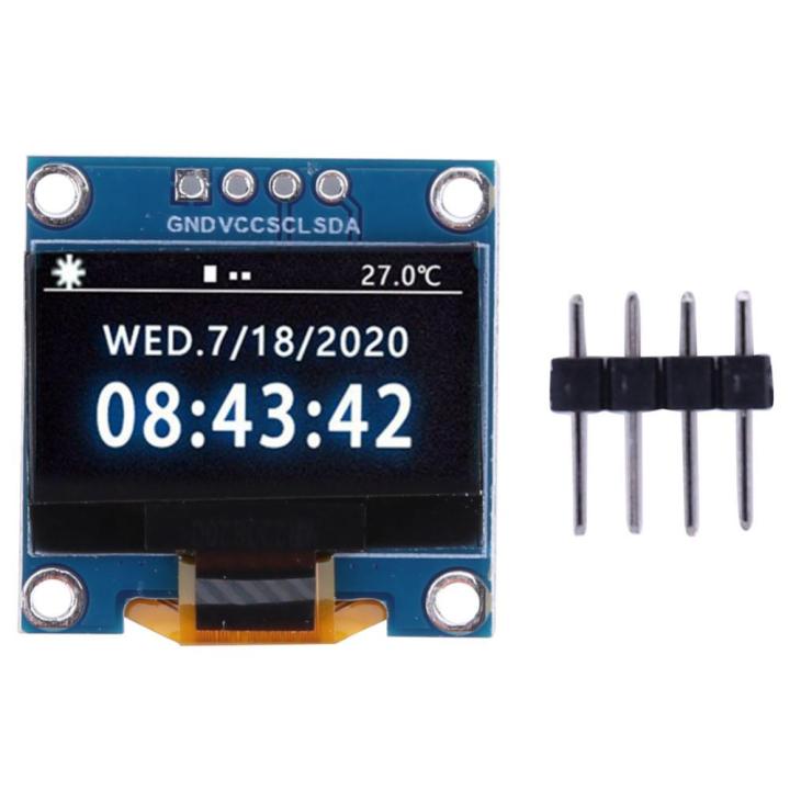 KGOTA 0.96inch Lcd Module 4pin Iic 3.3-5V Ssd1315 Drive 128x64 White Blue Yellow Blue Display For Arduino Raspberry Pi Bbc