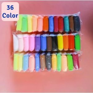 SG 12 / 24 / 36 Colors Ultra Light Air Dry Clay for Kids DIY Craft | Soft Modeling Clay for Children Education Ready Stock