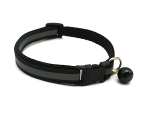 Pet Collar Cat And Dog Collars With Bells Adjustable Size Pet Reflective Collar Safety Buckle Bell Neck Strap
